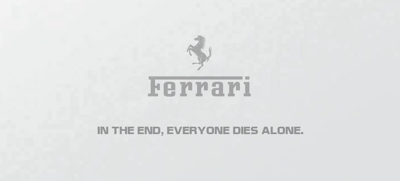 Illustration for article titled Why Is McLaren's Motto So Goddamn Bleak?
